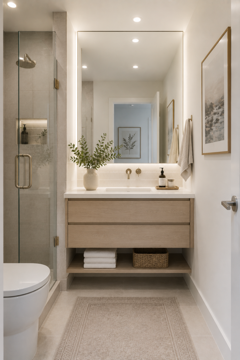 15 Small Bathroom Decor Ideas That Make Tiny Spaces Feel Bigger