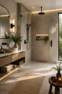  Curbless Walk-In Shower