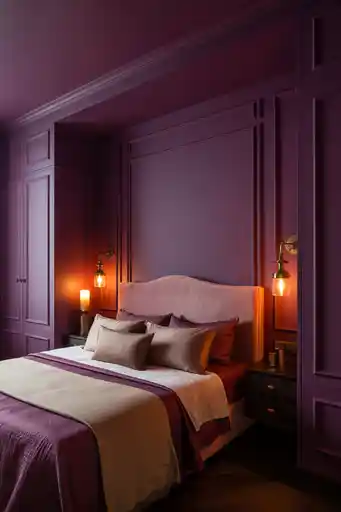 15 Color Drenching Bedroom Ideas That Feel Luxurious