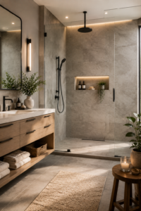  Large Format Tile Shower