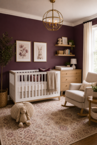 Plum Nursery Accent