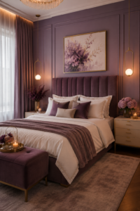  Plum Purple Bedroom Retreat