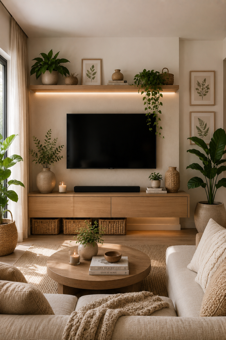 16 Modern TV Wall Decor Ideas That Instantly Elevate Your Living Room