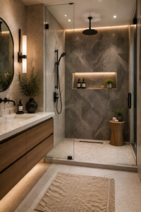 Statement Tile Accent Wall