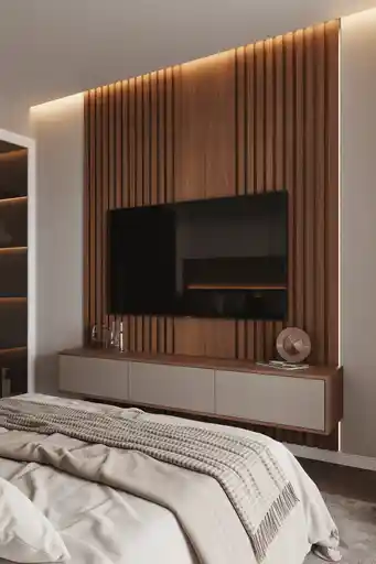 17 Trending Bedroom TV Wall Design Ideas You’ll Love