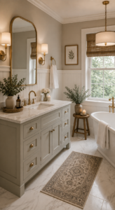 Bathroom Wainscoting Elegance