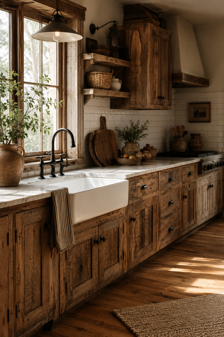 16 Farmhouse Kitchen Ideas with Rustic Charm