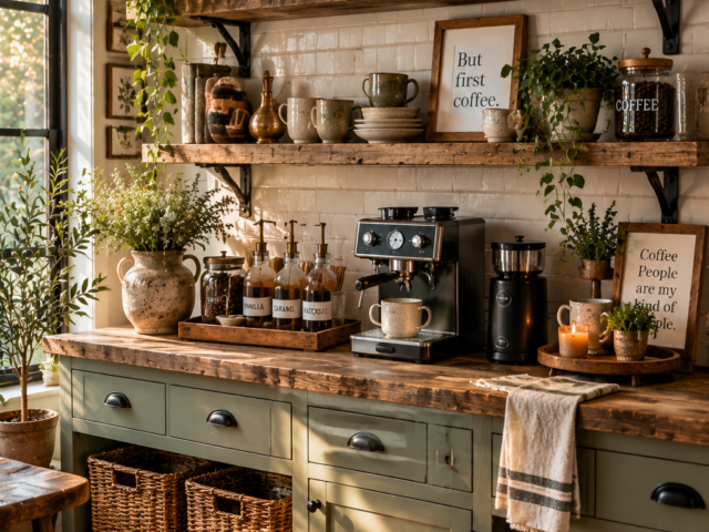 15 Coffee Bar Ideas Every Coffee Lover Will Adore