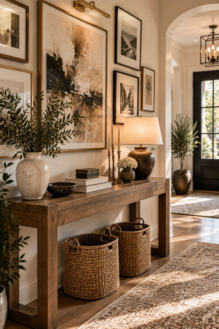 17 Stylish Entryway Console Table Ideas for a Grand First Impression