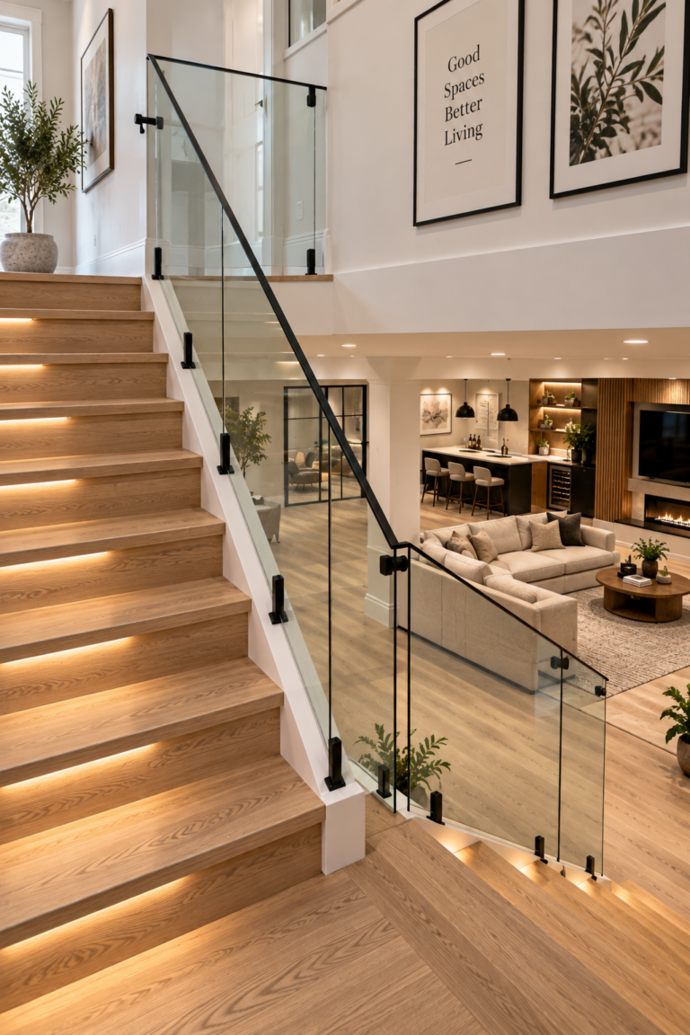 15 Basement Staircase Ideas That Add Style and Function
