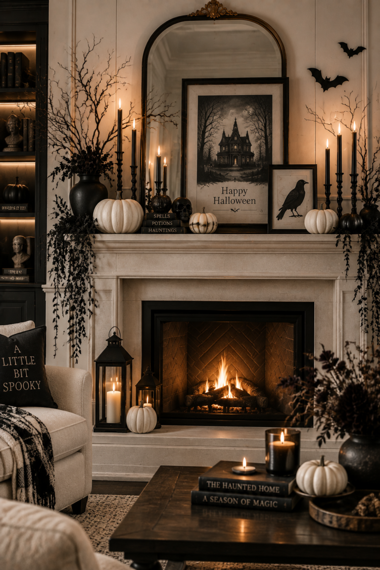 15 Halloween Home Decor Aesthetic Ideas for a Spooky-Chic Home
