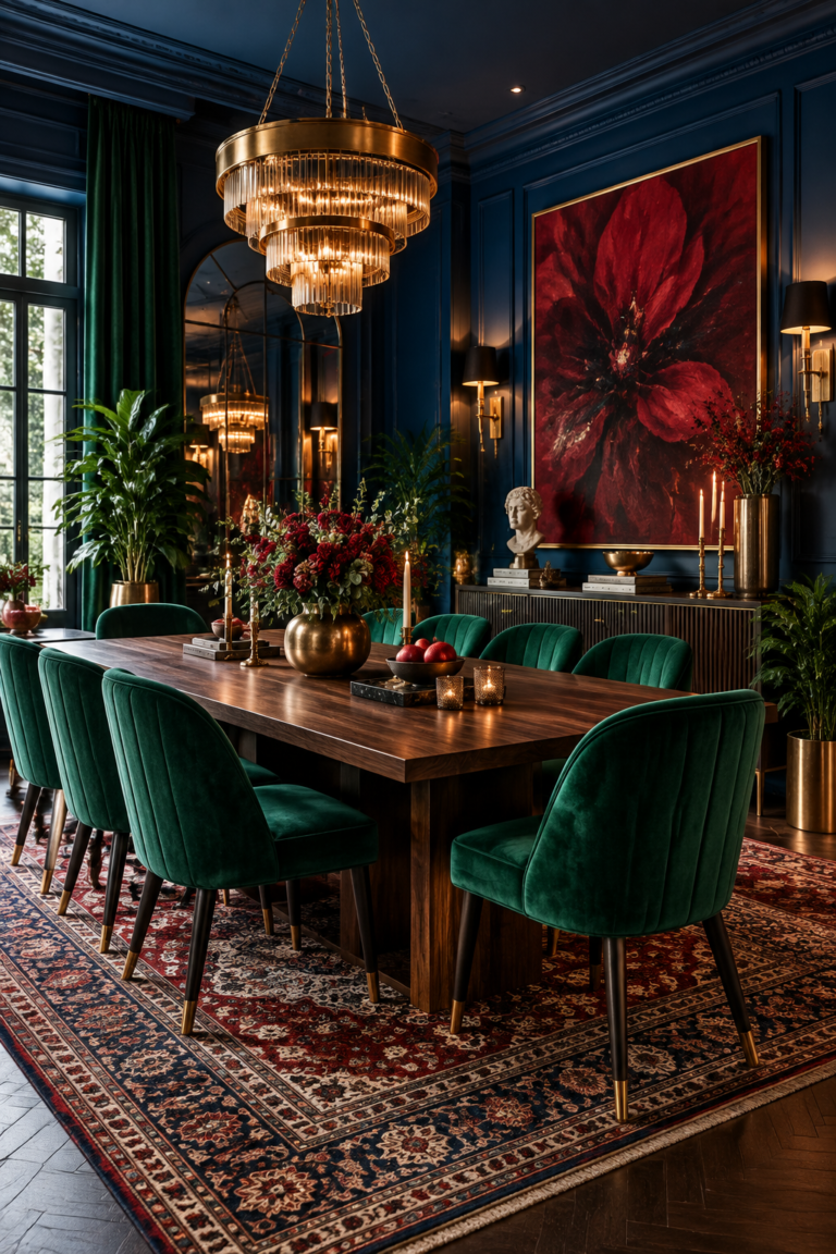 16 Maximalist Dining Room Ideas Full of Bold Style