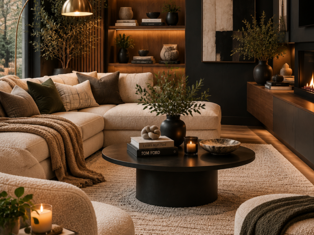 15 Dark Living Room Ideas That Feel Cozy and Luxurious