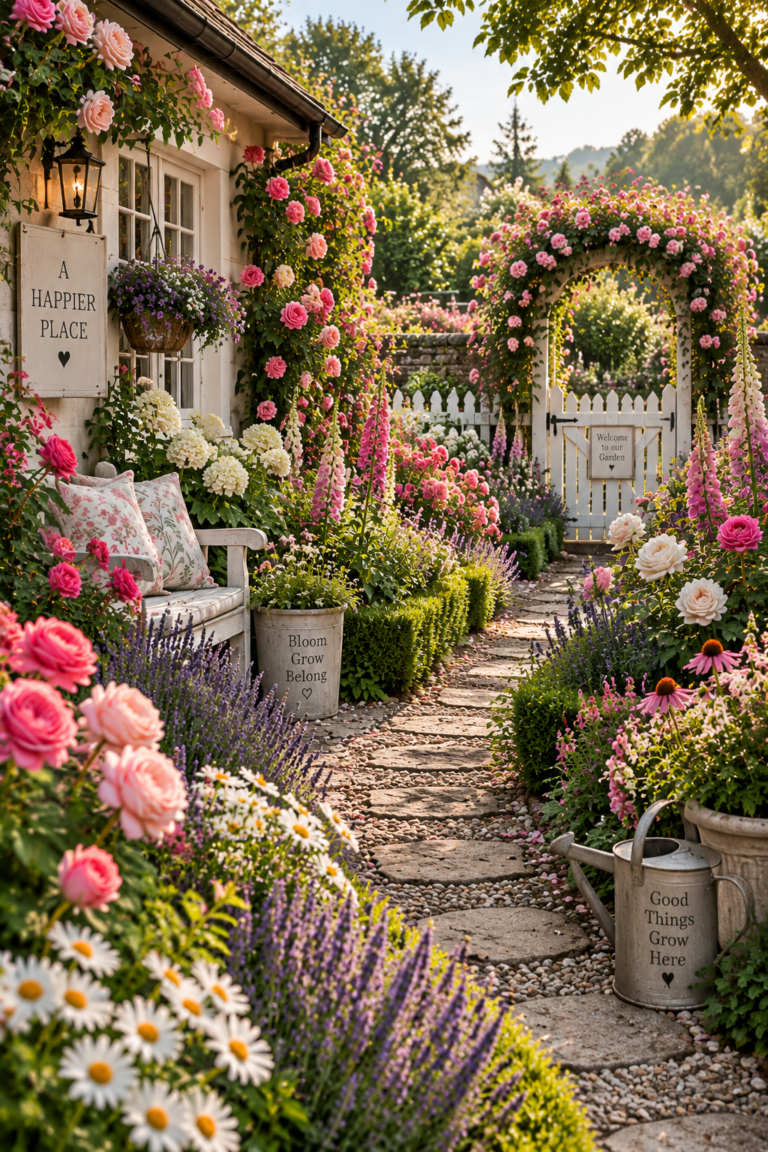 17 Rose Garden Ideas for a Blooming Backyard