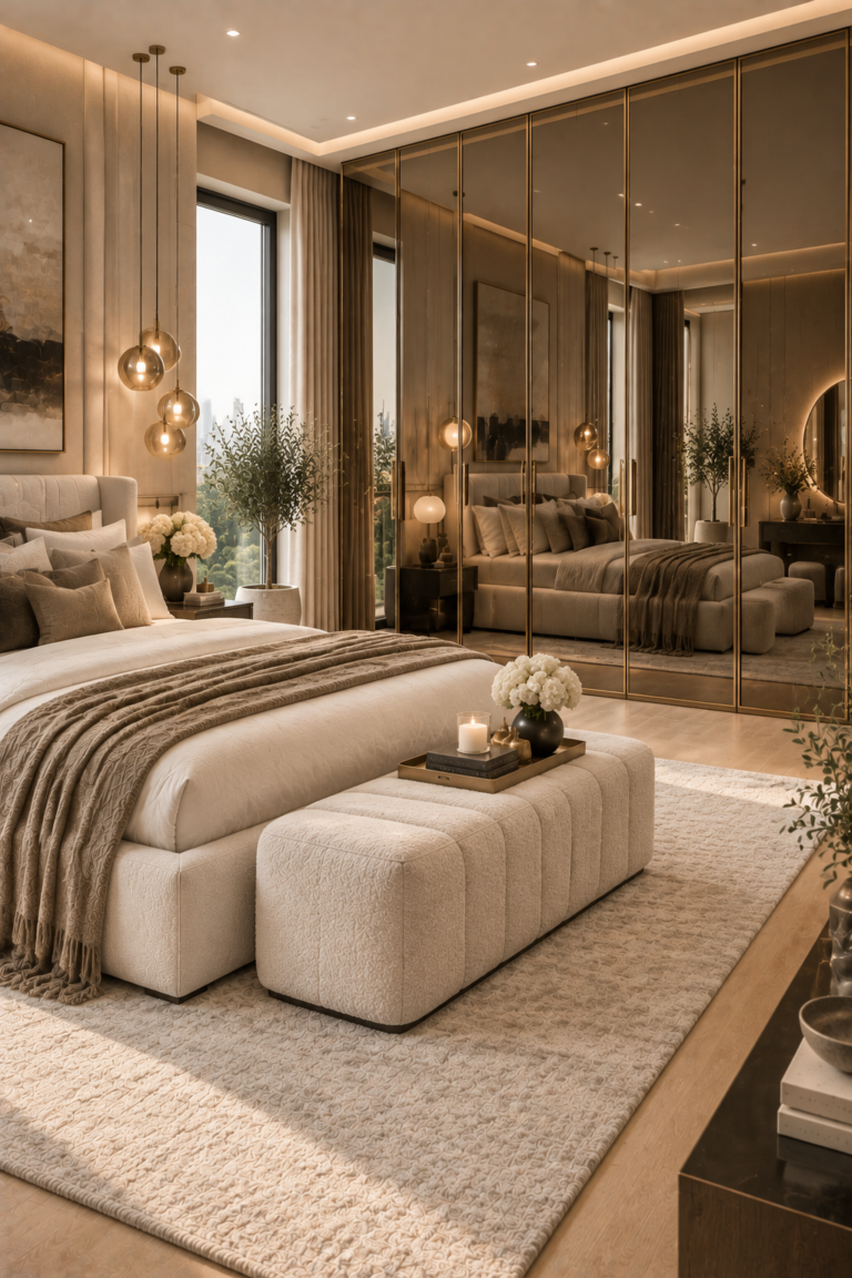 17 Modern Wardrobe Design Ideas for a Luxury Bedroom